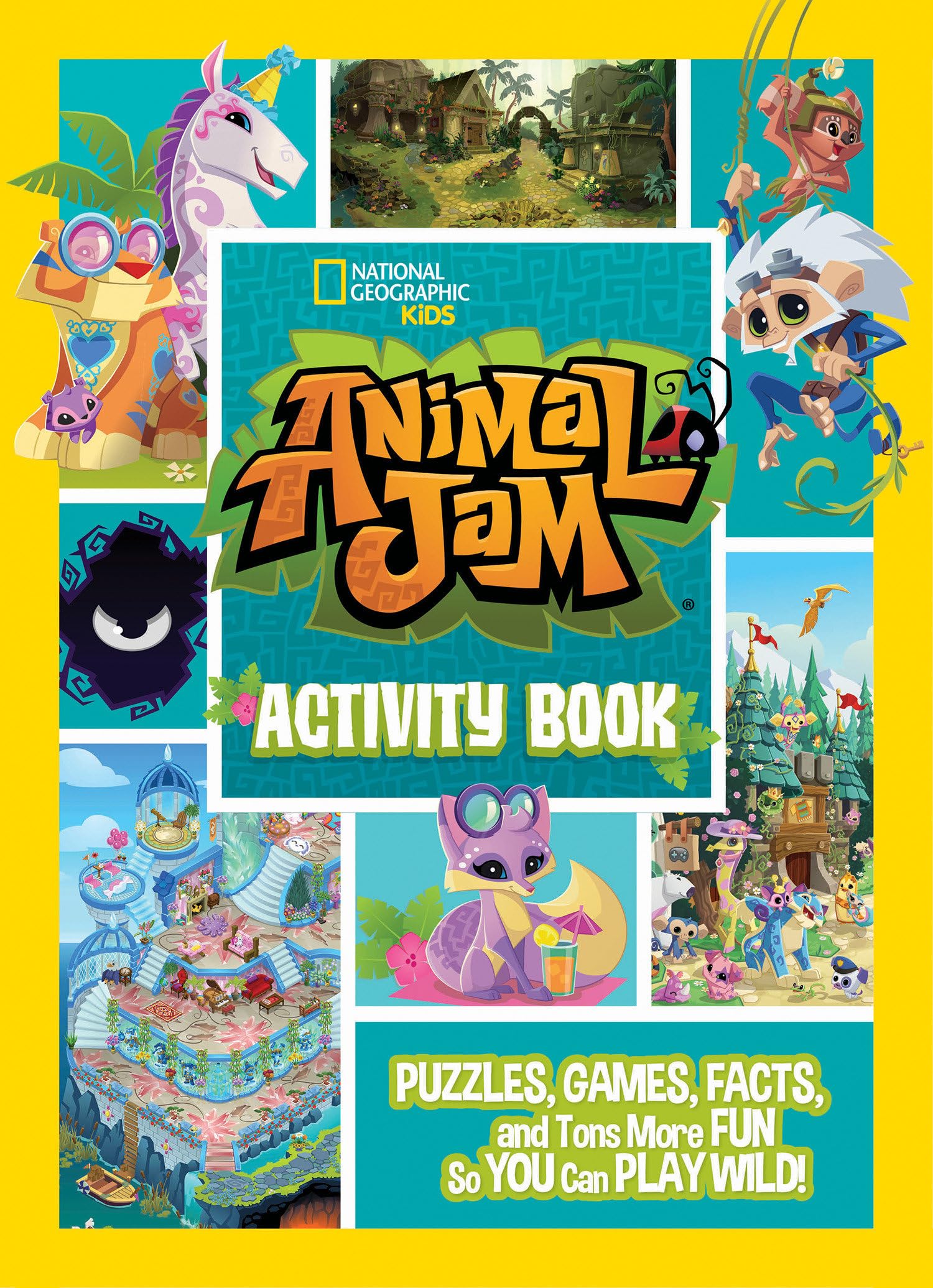 National Geographic Kids Animal Jam Activity Book