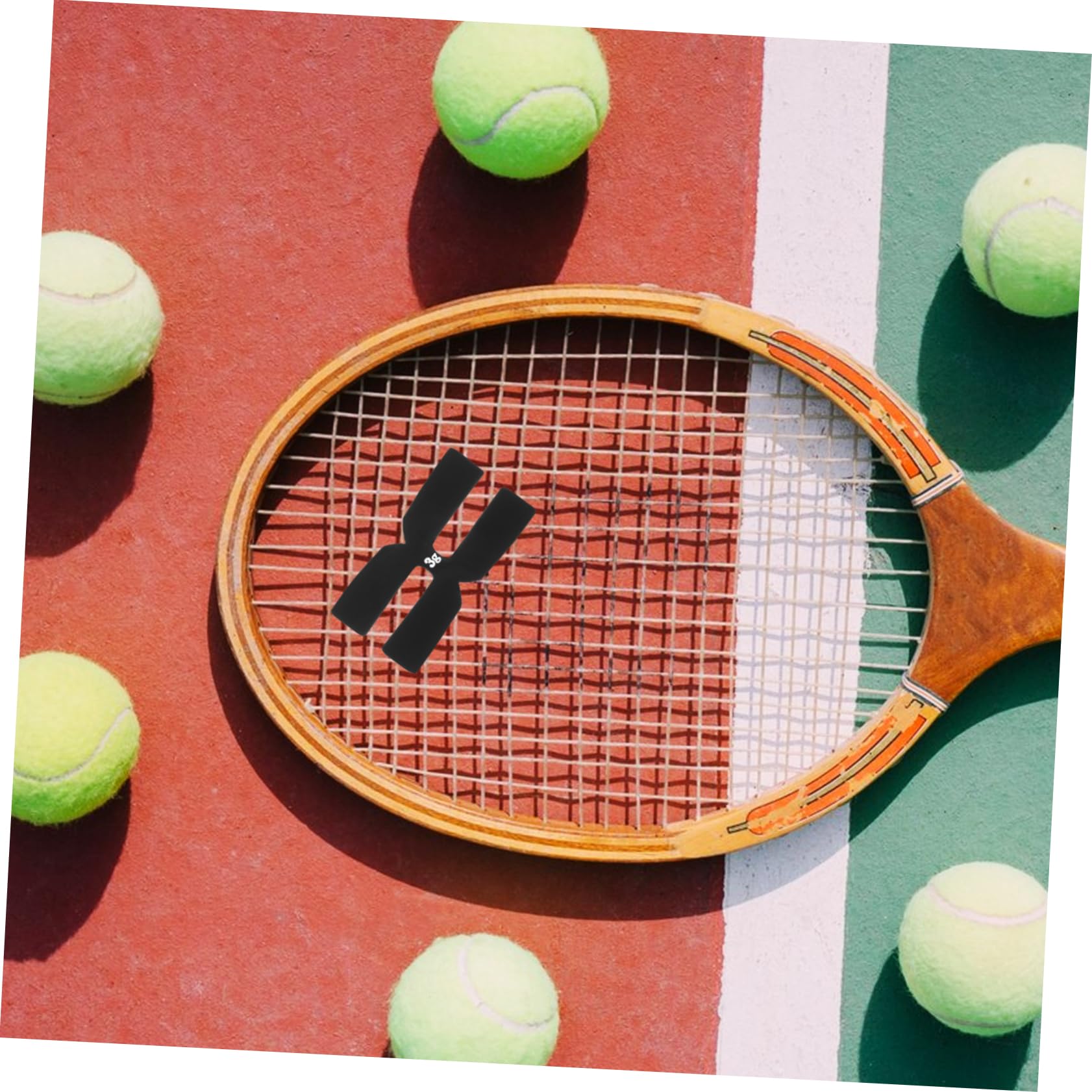 ibasenice Tennis Racket Supplies Weighted Pad for Racket h Shape Silicone Weight Disc for Dampeners