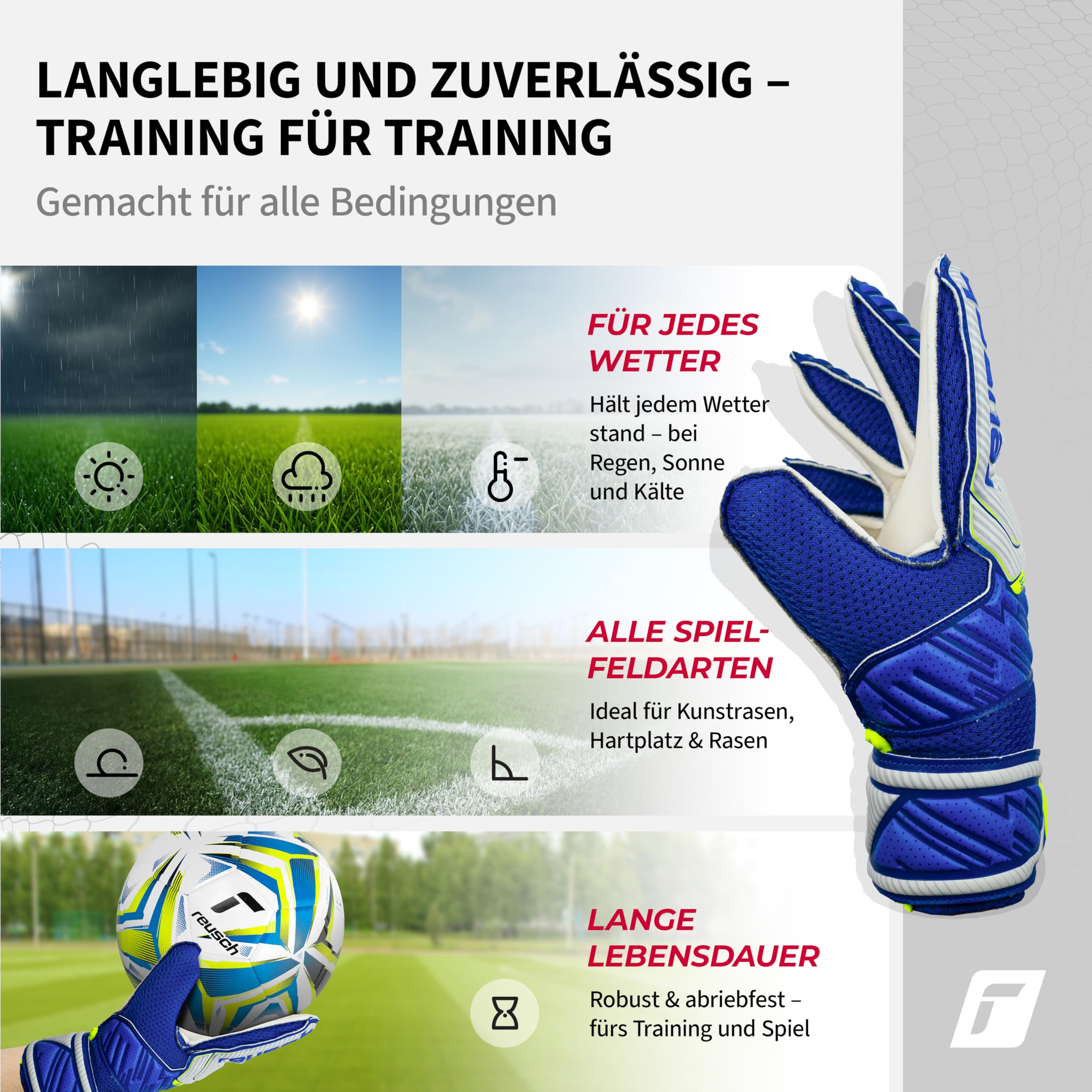 Reusch Attrakt Solidny Junior 5272515 6036