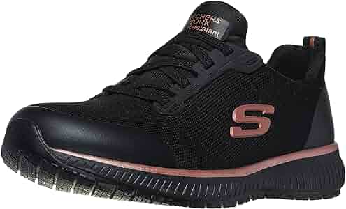 Zapatos Trabajo Mujer Zapatos De Seguridad Skechers Squad SR Para Mujer  Estilo Cómodo Y Protección Total Zapatos Trabajo Hombre - Main Image