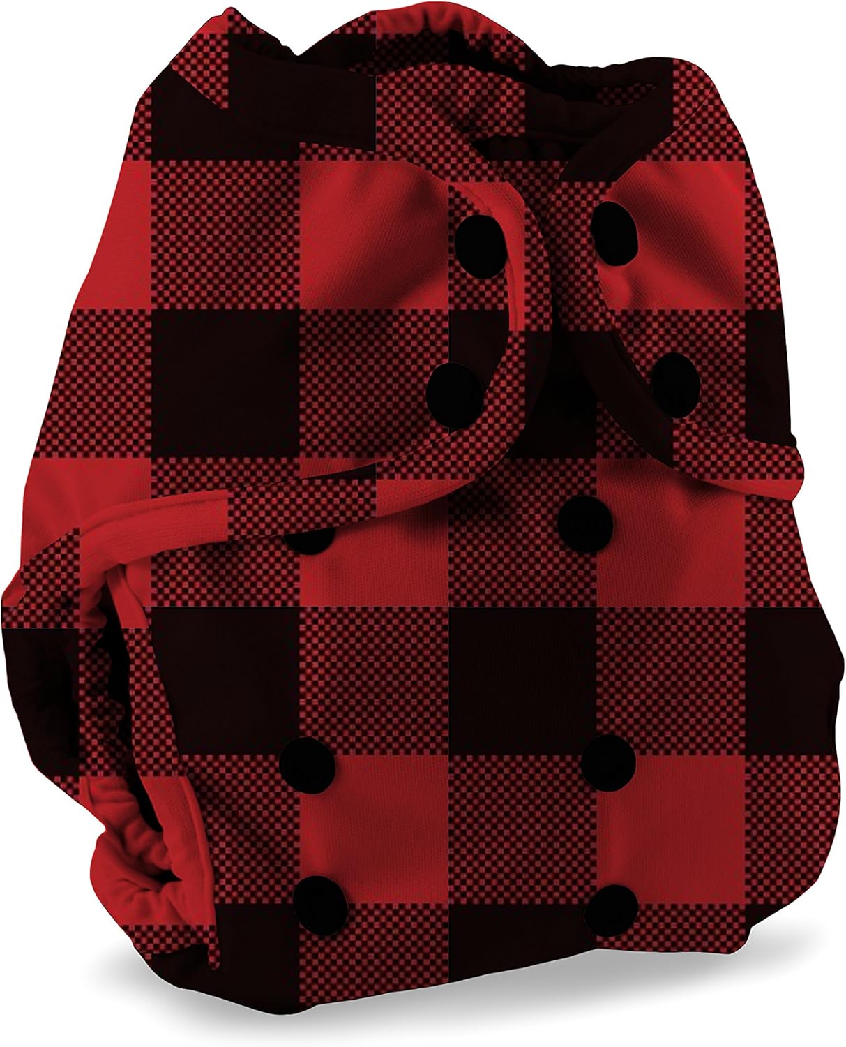Buttons Cloth Diaper Cover – Snap Super One Size (12-40lbs) (Lumberjack) : Baby