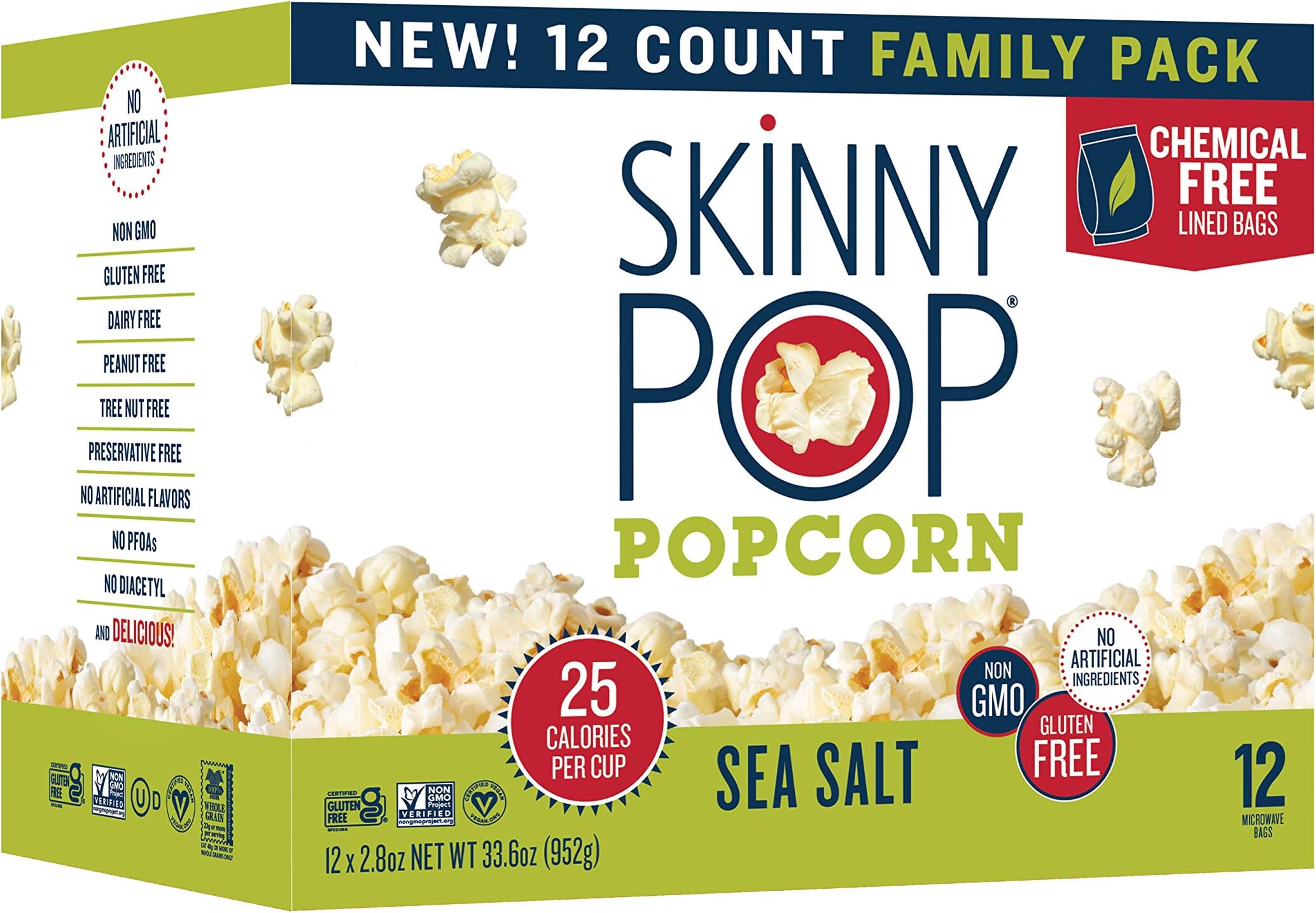 Skinny 2.8 Oz, (Pack of 12)