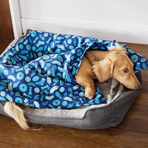 Miniatura 2 de Dock & Bay Toalla para mascotas - Toallas para perros superabsorbentes y de secado rápido con bolsa - 100% recicladas - Una cena de perros, mediana