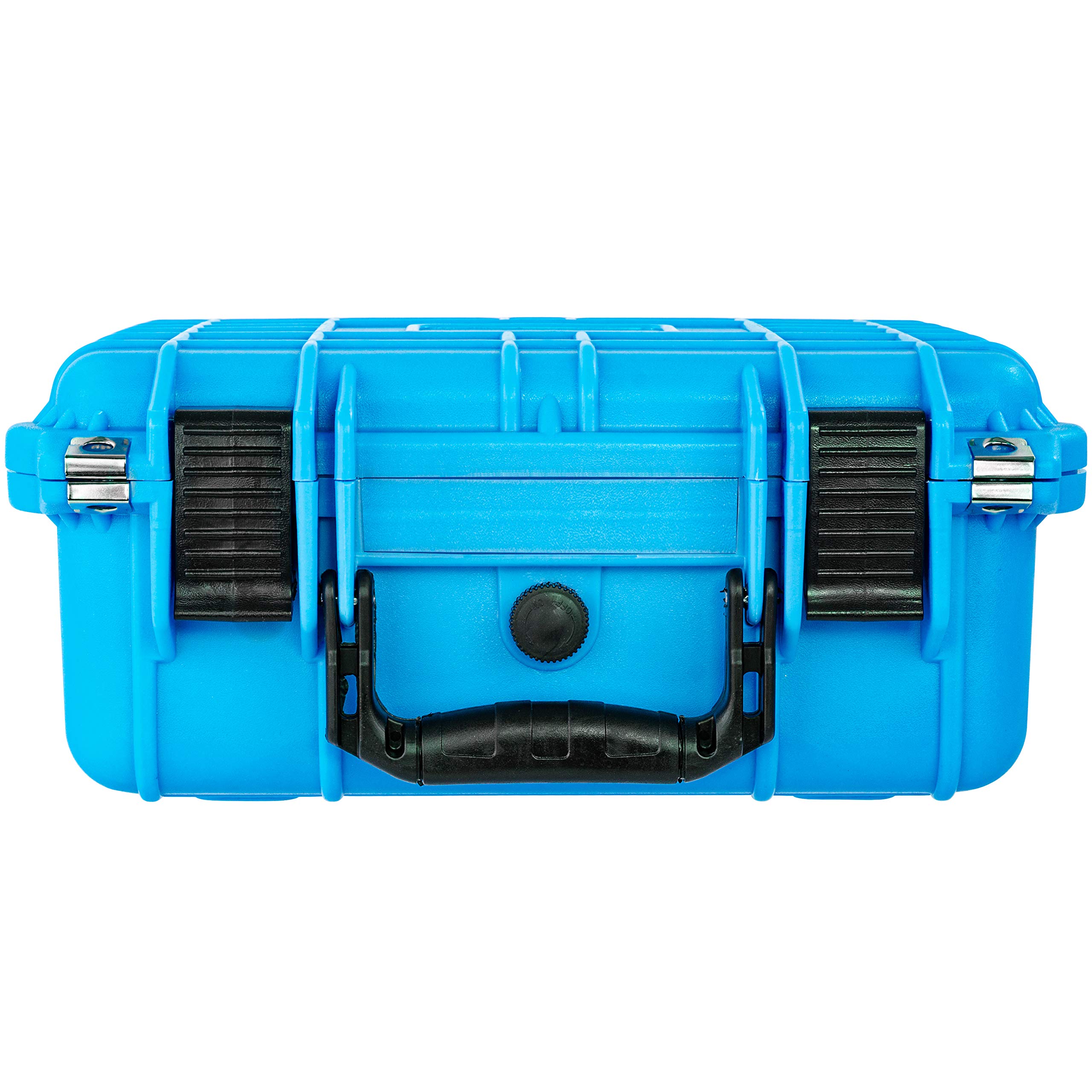 Eylar Custodia protettiva rigida per fotocamera, impermeabile e antiurto, con schiuma, approvata TSA, 13,37 pollici, 11,62 pollici, 6 pollici, colore: azzurro, Azzurro, Compact, Compatto