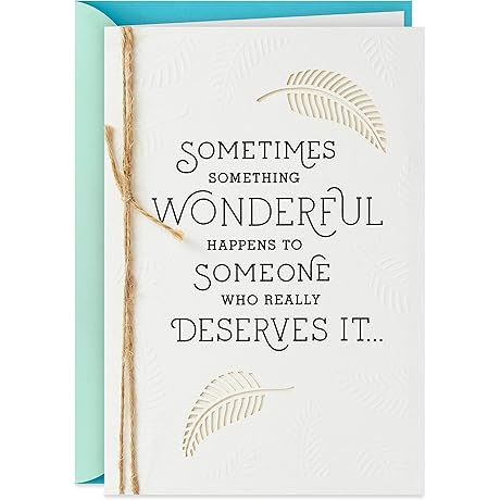 Hallmark Congratulations Card or Graduation Card: An Inspiring Gift for Women Starting a New Journey