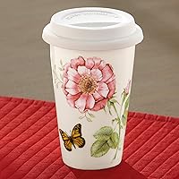 Vista 79 de Lenox Butterfly Meadow 817046 - Juego de 6 platos para aperitivos, 3.05 libras