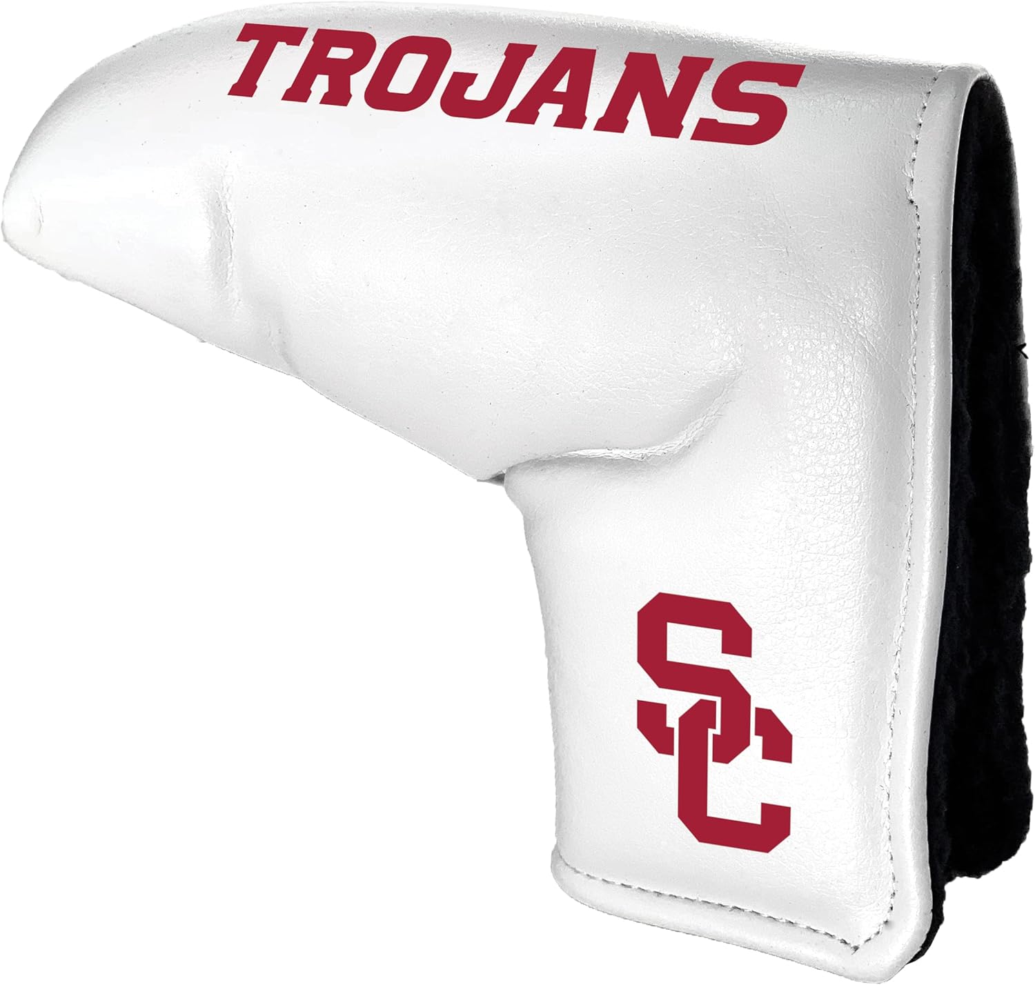 Team Golf NCAA Southern California Tour Blade Putter Cover (White), Fits Most Blade Putters, Scotty Cameron, Taylormade, Odyssey, Titleist, Ping, Callaway