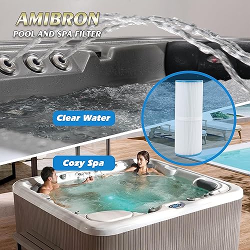 Miniatura 7 de Filtros de spa AmiBbon PRB25-IN, sustituye a Unicel C-4326, Filbur FC-2375, FC-2370, Guardian 413-106,817-2500,17-2327, 33521, 25392, 303909,