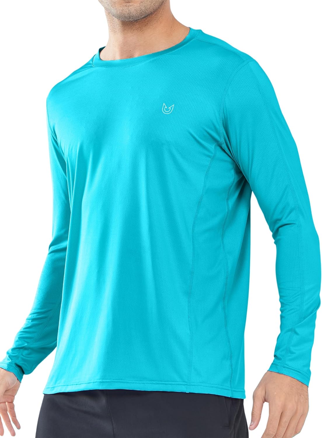 NORTHYARD Men's Sun Protection Shirts Long Sleeve UPF 50+ Rash Guard Swim Shirt Athletic Running UV Fishing Hiking SPF
