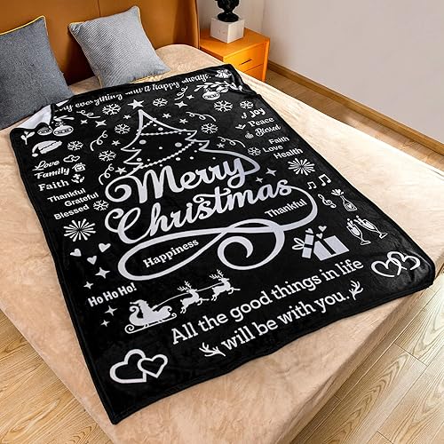 Miniatura 3 de Mantas de Navidad para mujer, mantas súper suaves para decoración de cama, sofá, mantas de Navidad para mujeres y hombres, 50 x 70 pulgadas