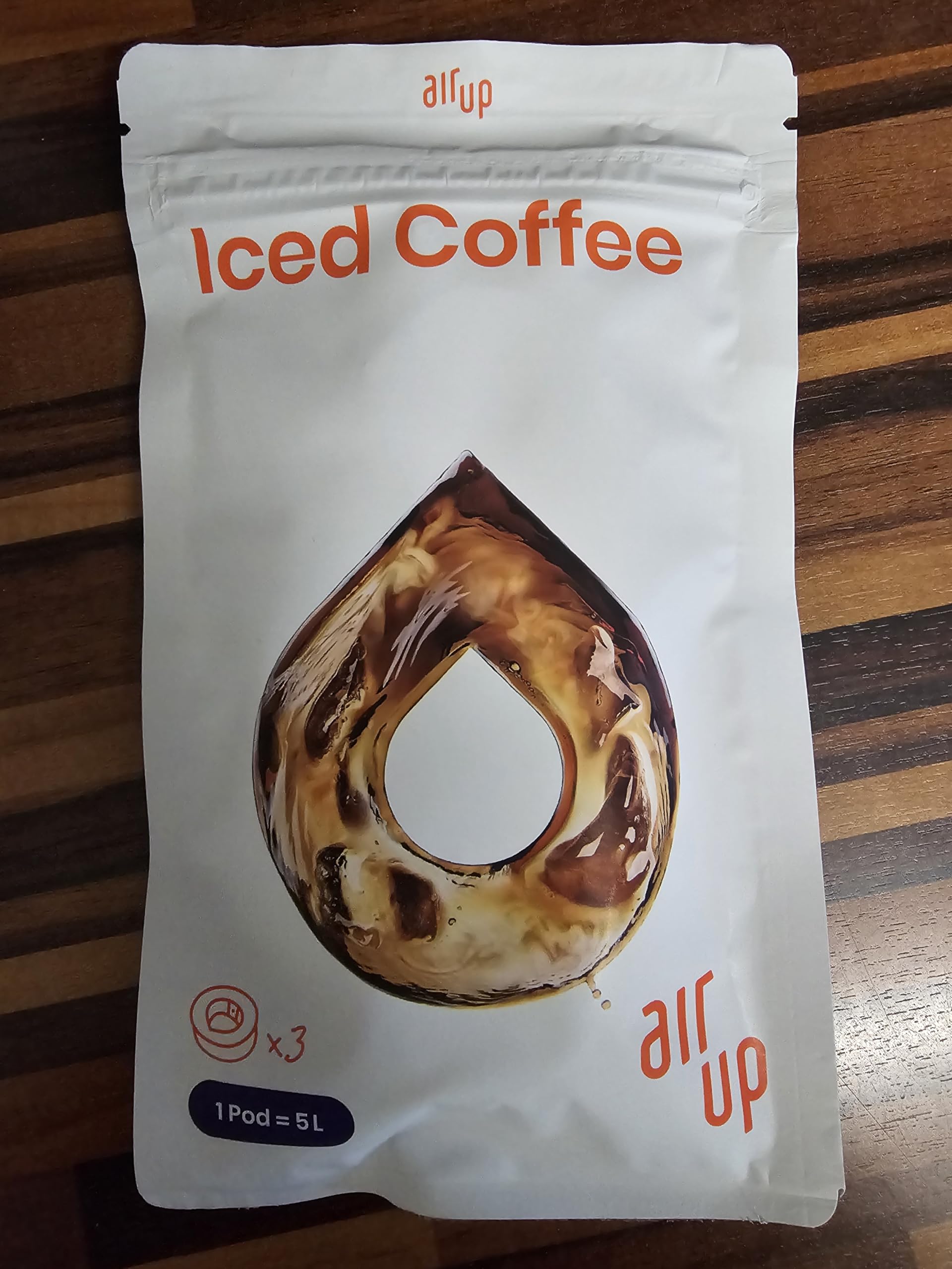 Pod Iced Coffe Air Up Original 0 Calorie Flavored Capsules for Iced Coffee (3 Pack) Grocery