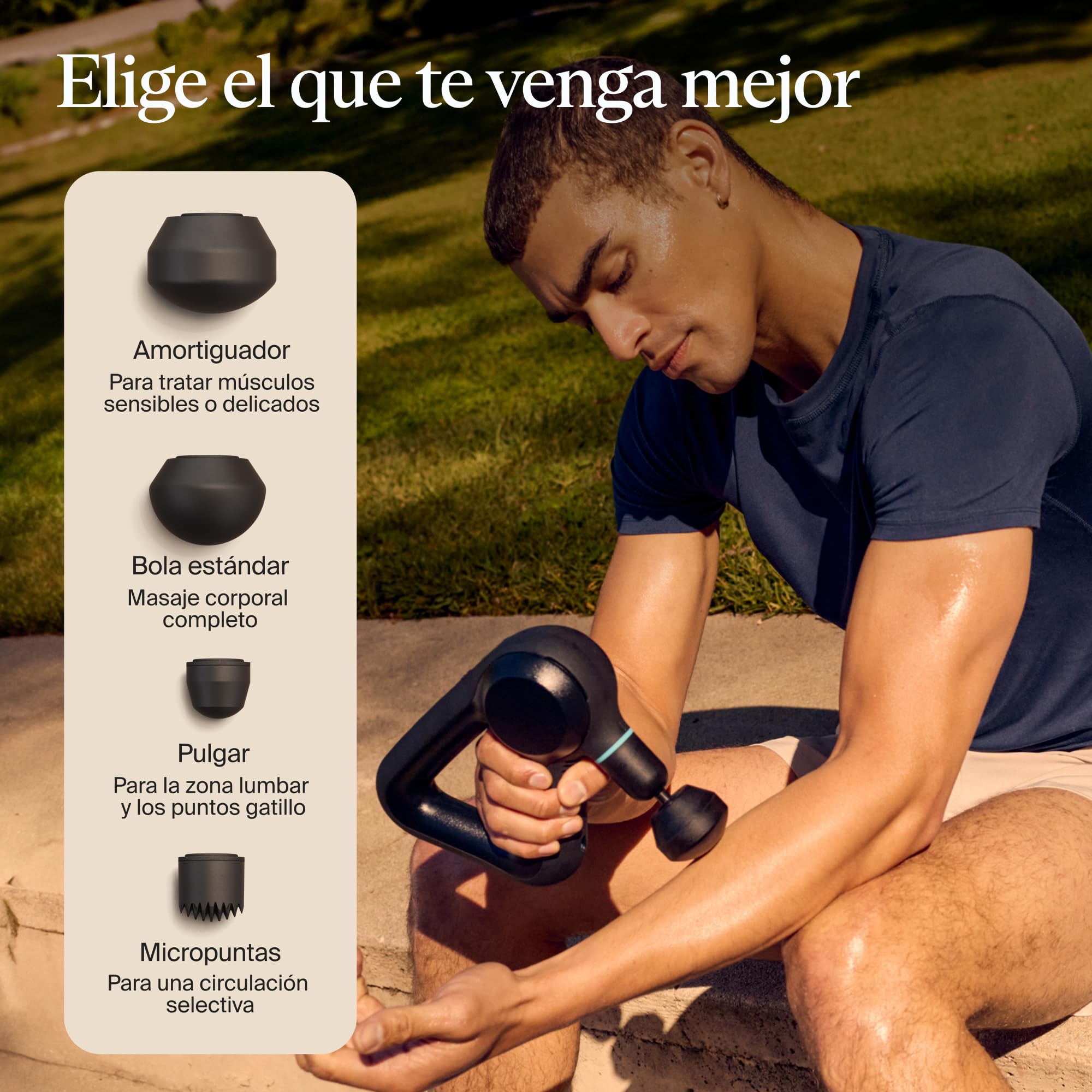 TheraGun Prime - Pistola de Masaje Muscular - Terapia de Masaje de Percusión con Aplicación Inteligente y Bluetooth para Atletas - Dispositivo de Terapia Muscular con Tecnología Quietforce, 5 gen.