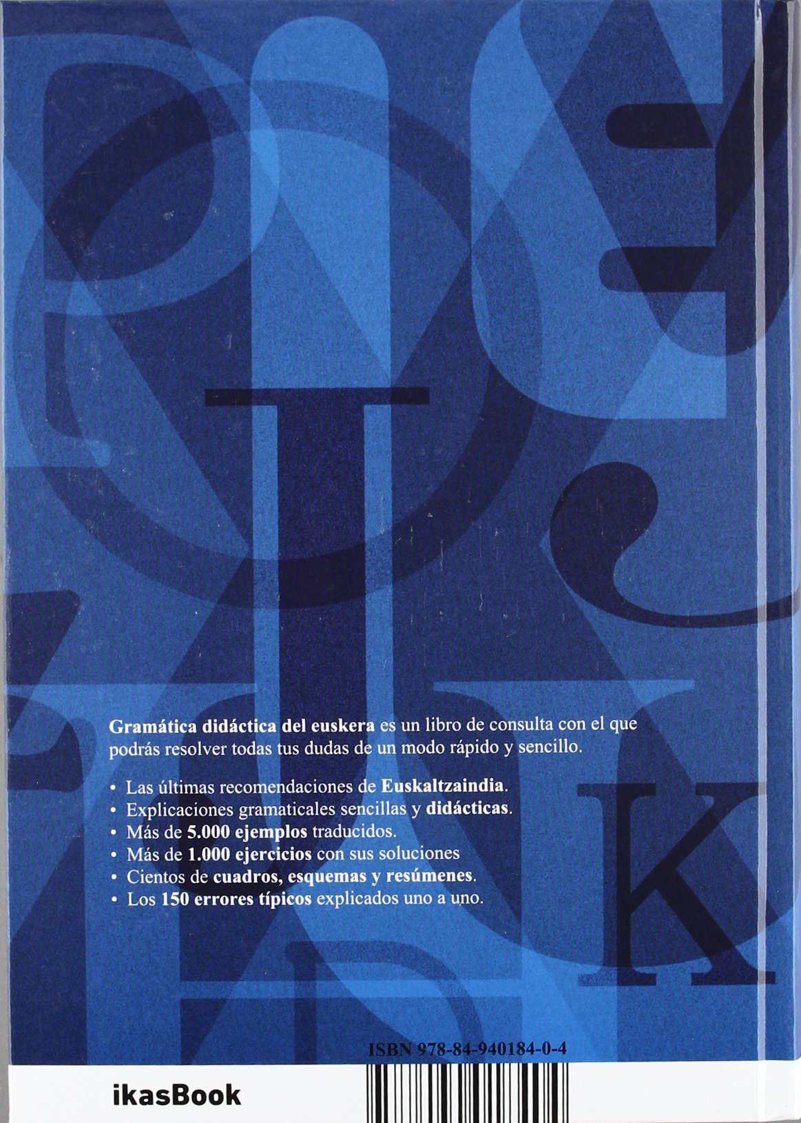 Gramática didáctica del Euskera