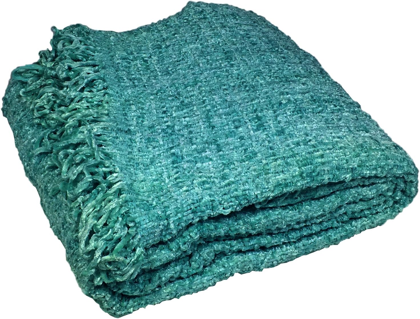 LUXURY CHENILLE Throws Extra Large Thermal Woven Throw Over