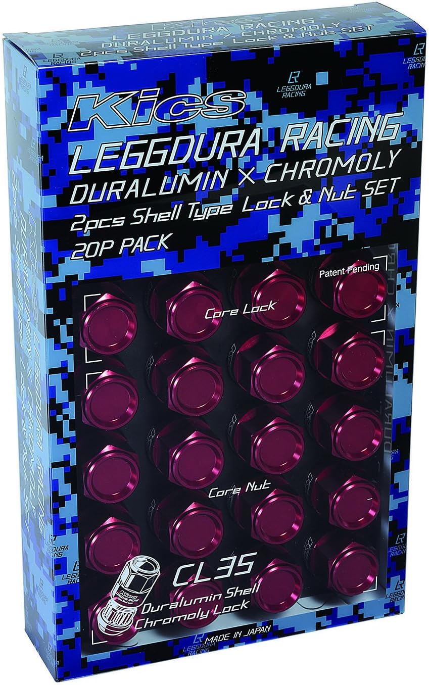 Amazon Kyo Ei 協永産業 Leggdura Racing Shell Type Lock Nut Set Cl35 レデューラレーシングシェルタイプナット ロック ナットセット M12 P1 25レッド Cl35 13r ナット 車 バイク