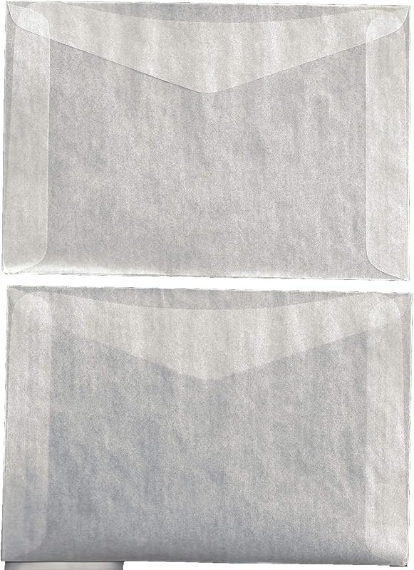 Guardhouse Glassine #8 Sobres 4 1/2 x 6 5/8” 114 x 168 mm Paquete de 1000
