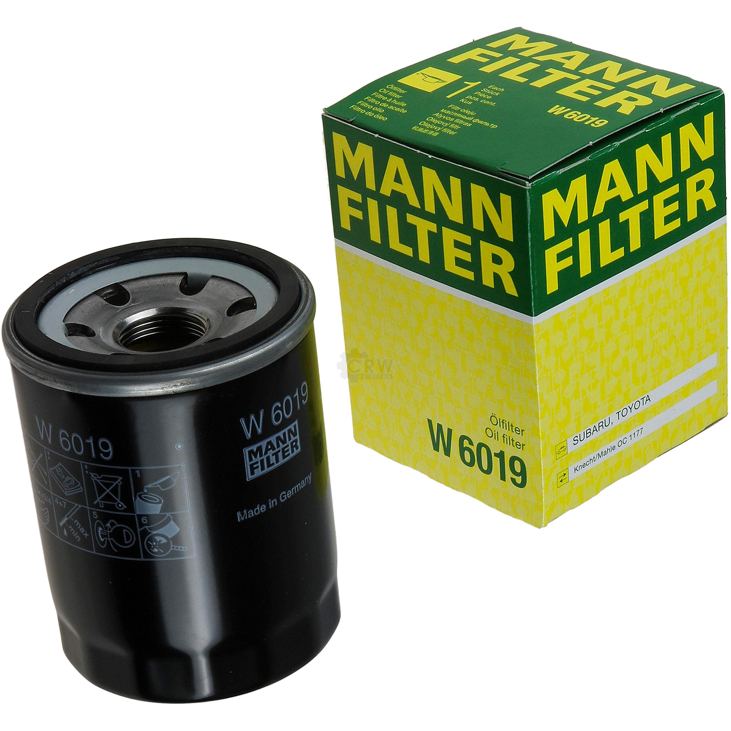 5L MANNOL 5W-30 Combi LL+MANN-FILTER Subaru Forester SH 2.0