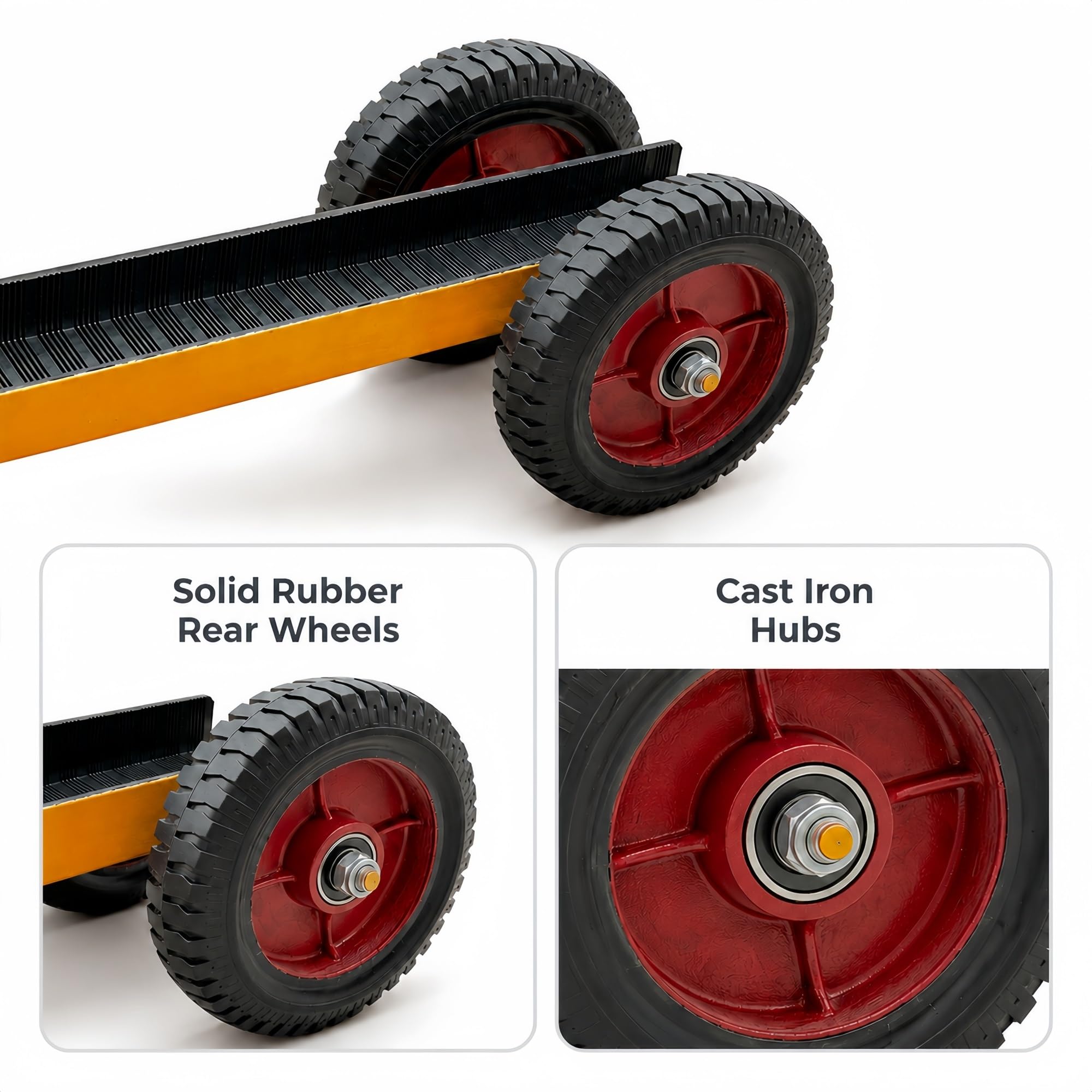 U-förmige Platte, Beweglicher Transportwagen | Mit Brems-Lenkrolle For Trockenbau, Sperrholz, Glasplatten, Steinplatten(100 cm/39.37 in)