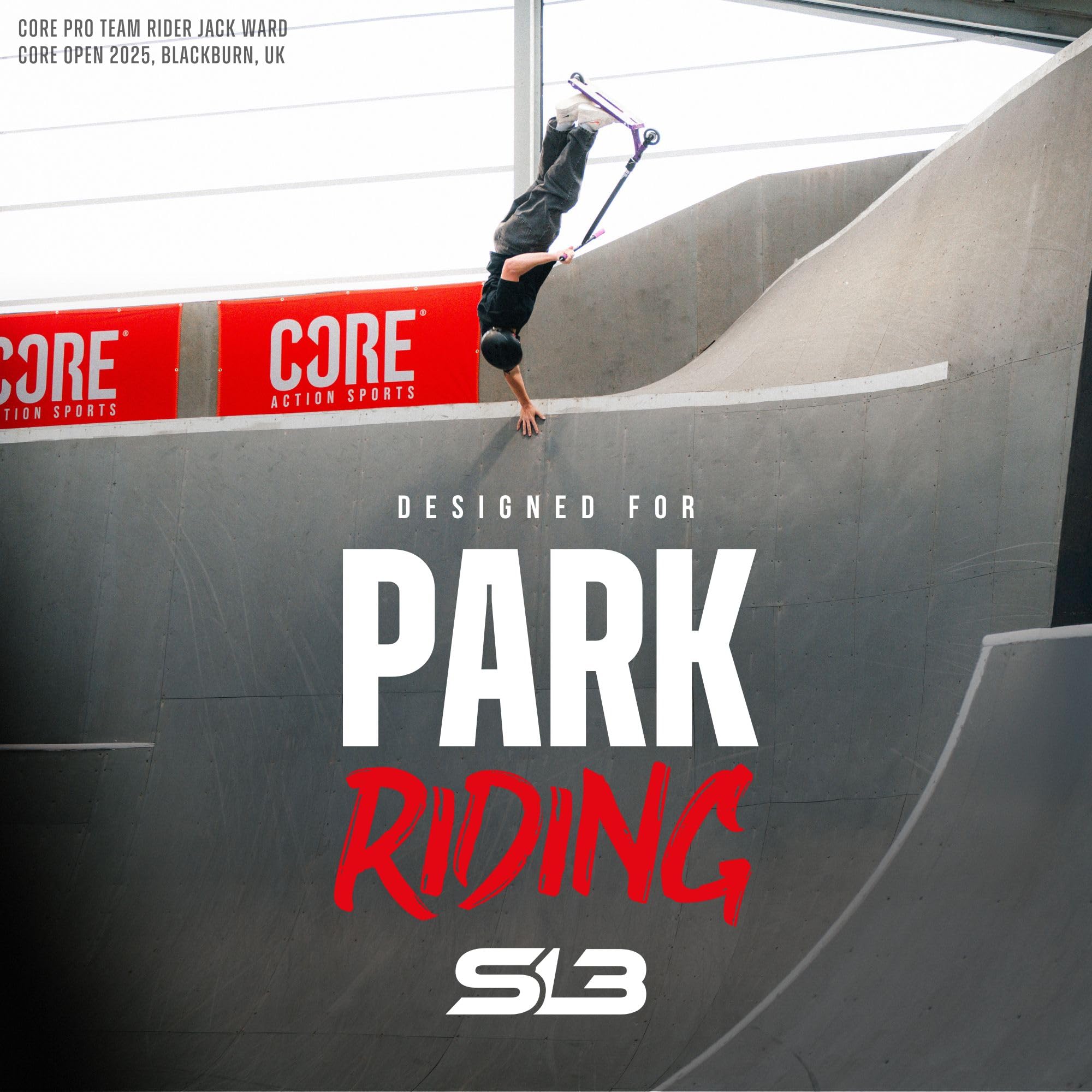 CORE SL3 - Patinete completo - Patinete profesional para cualquier edad - Scooters profesionales para niños y adultos - Listo para montar truco - Cromo/verde azulado