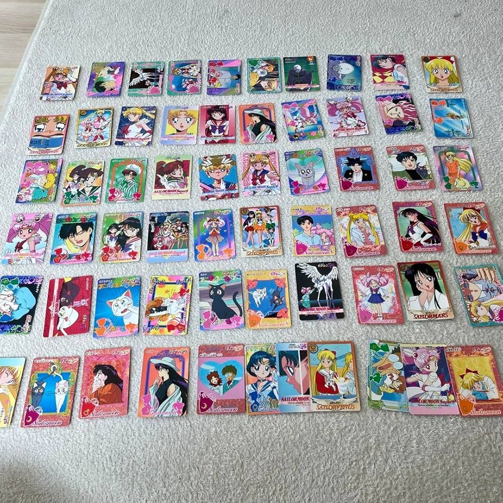 SailorMoonCardセーラームーン カードダス 6枚セット 1995年製