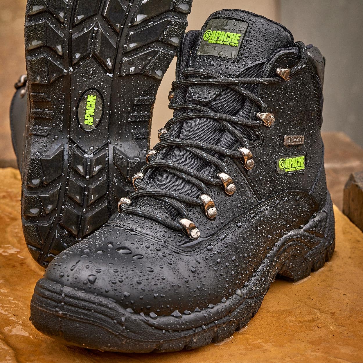 Sterling męskie buty ochronne SS812SM czarne 4 UK