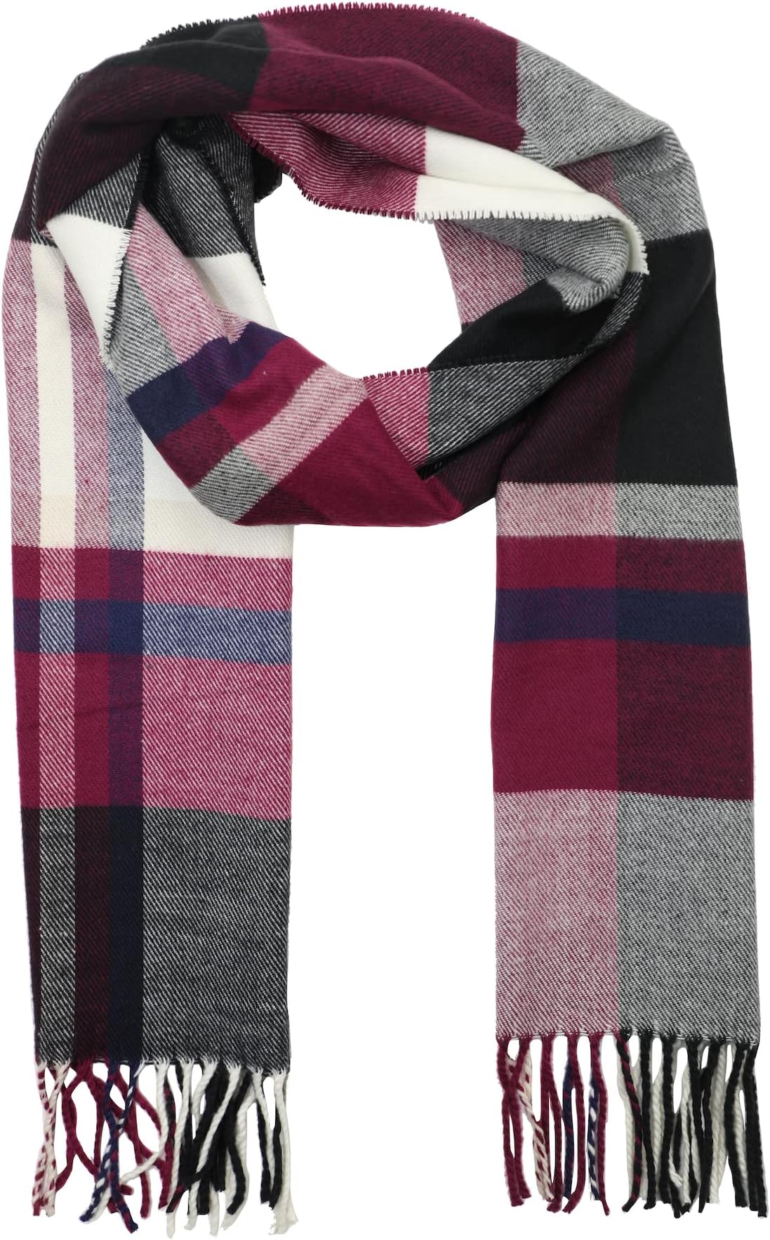Cashmere Feel Tartan Plaid Scarf - Classic Winter Scarf for Men & Women, Scottish Heritage Holiday Gift