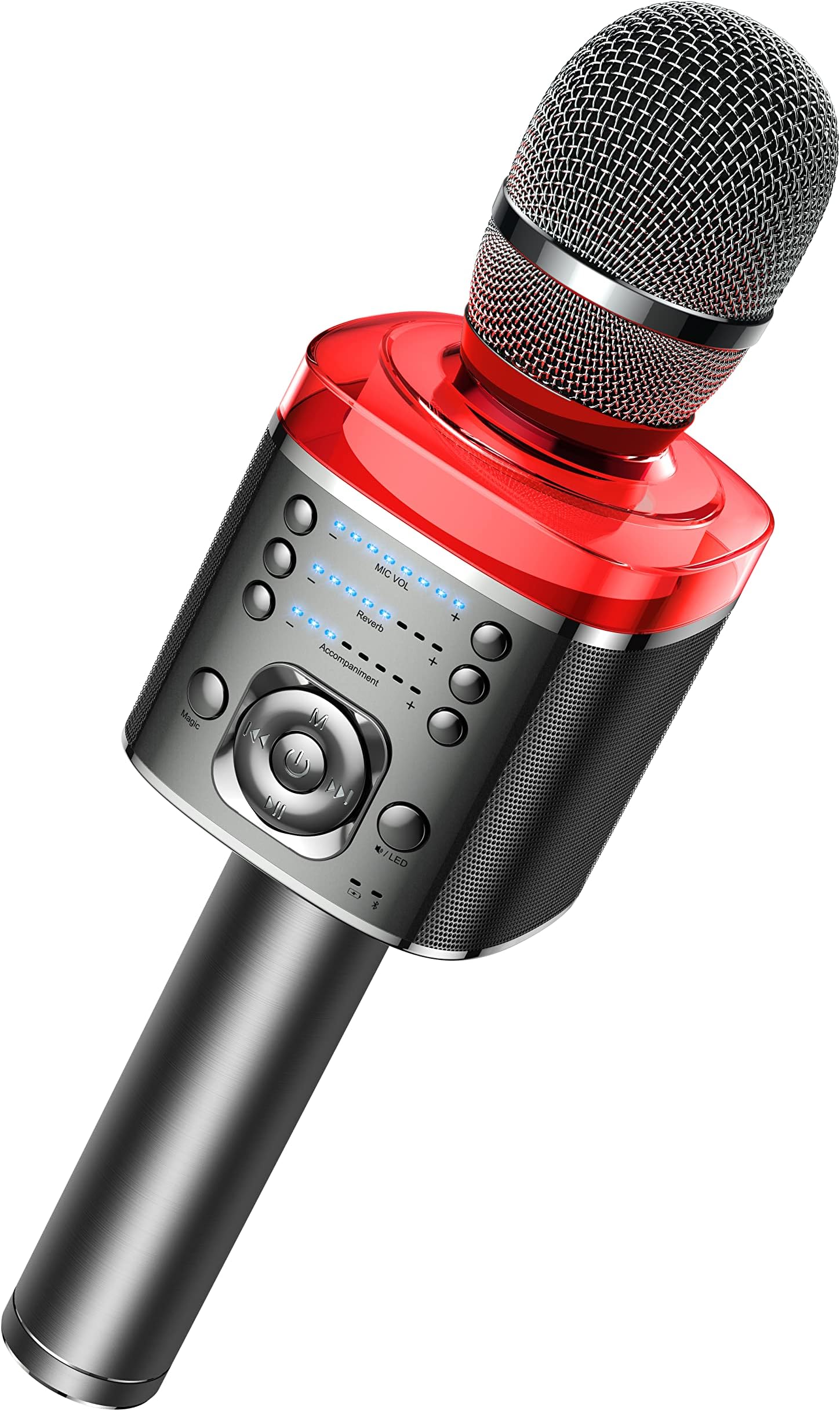 XZL Wireless Karaoke Microphone, Rechargeable Bluetooth Mic