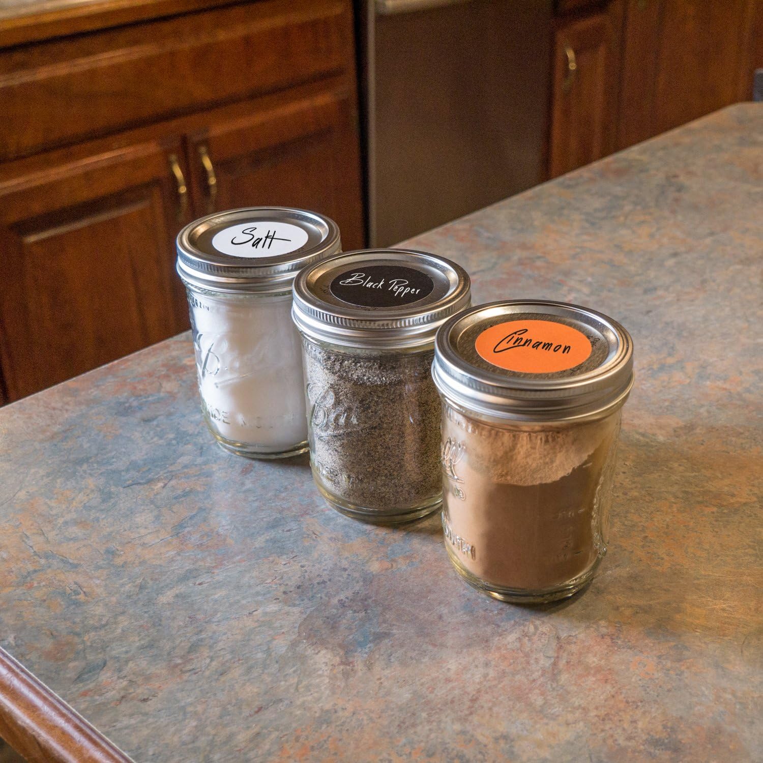 ChromaLabel 2 Inch Round Permanent Color-Code Dot Stickers, 500 per Roll, Orange : Office Products