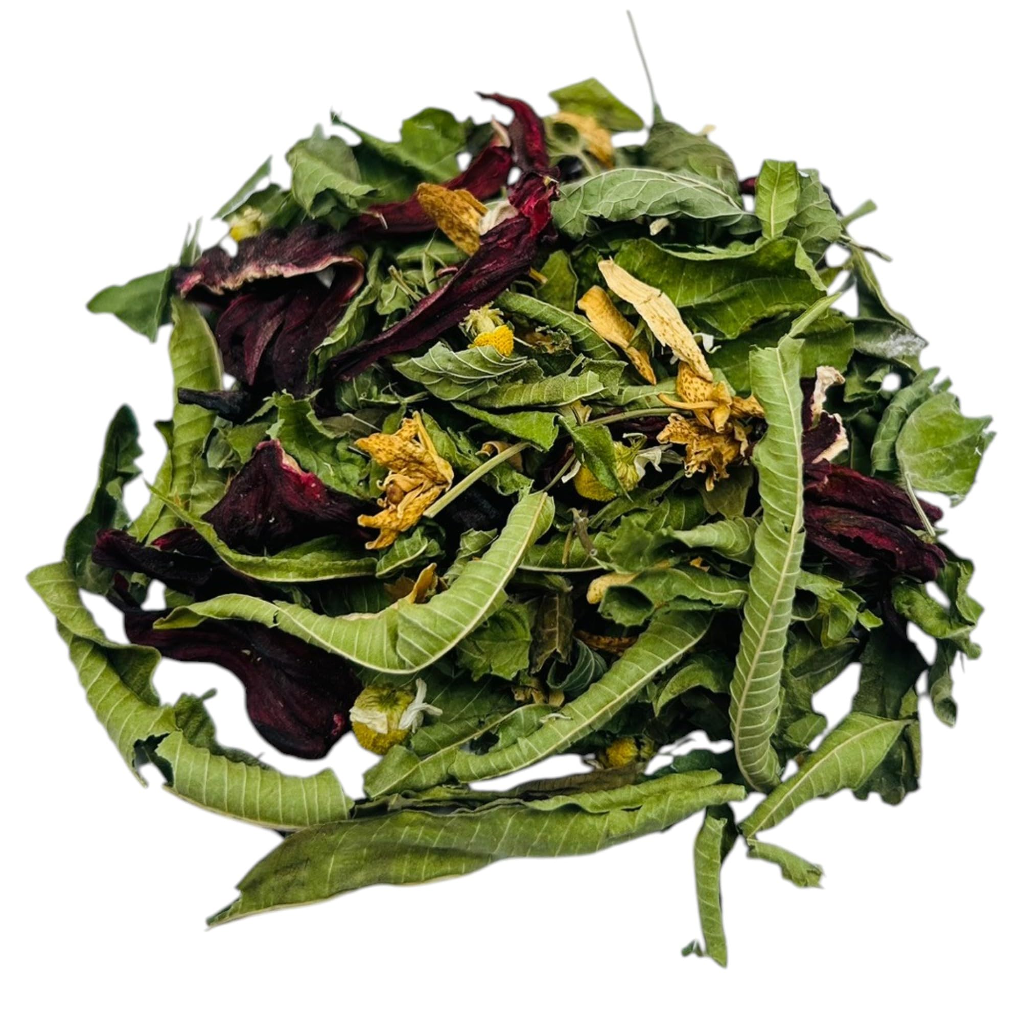 Mezcla de Té de Hierbas Mediterranean Sunset Ecológica Certificada 25g - 1.95Kg Infusión Botánica Premium (1950 gramos)