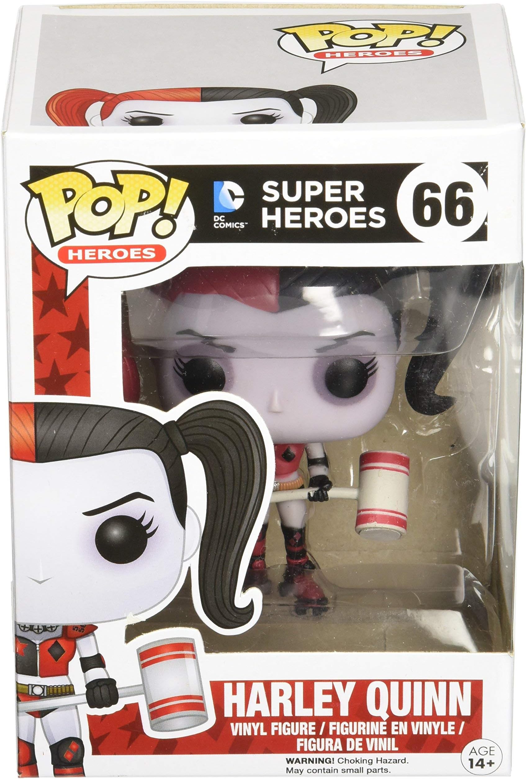 Amazon.com: Funko - DC Super Heroes-Harley Quinn (Punk) Figure ...