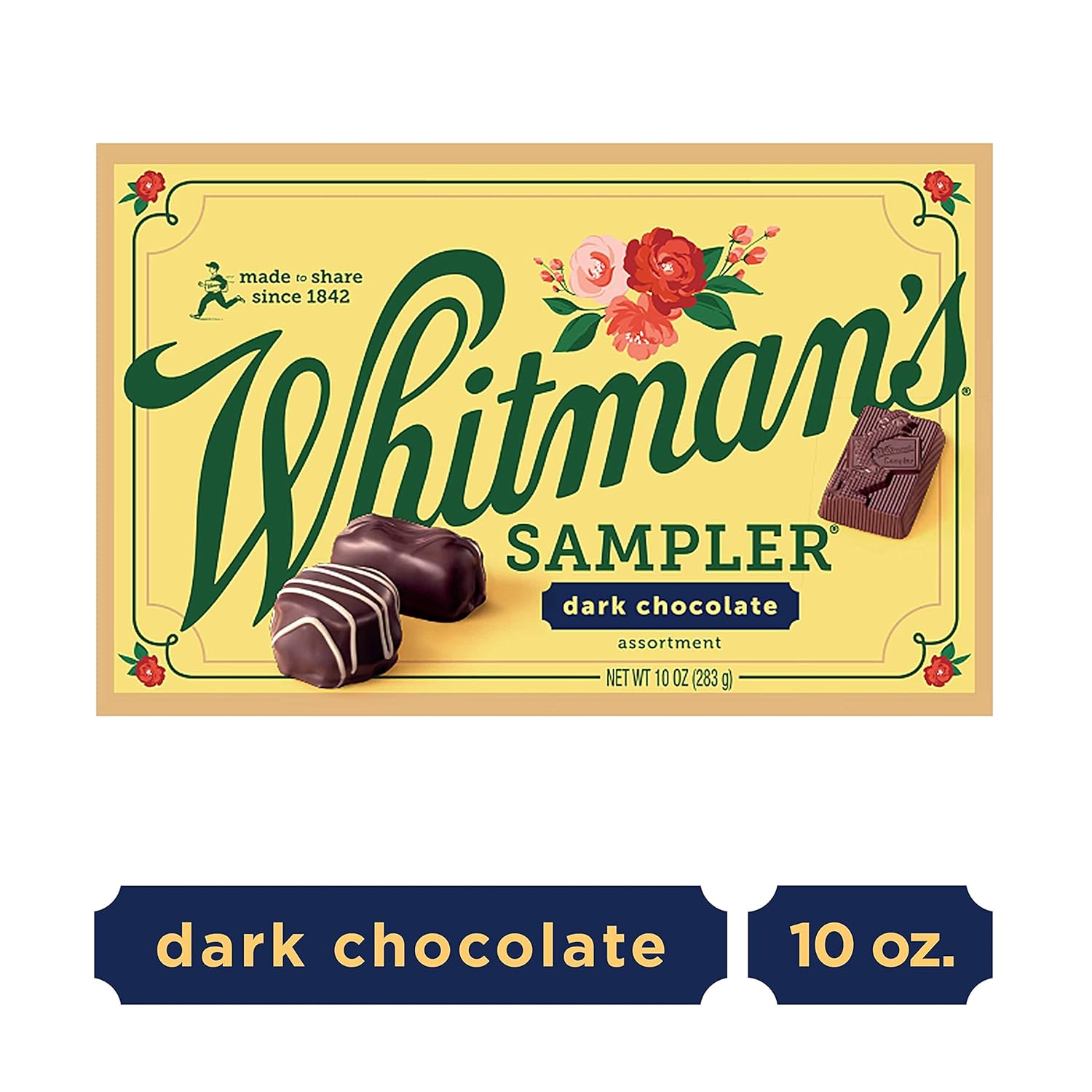 Whitman's Sampler Mother's Day Chocolate Gift Box - 10oz With 22 Assorted Pieces