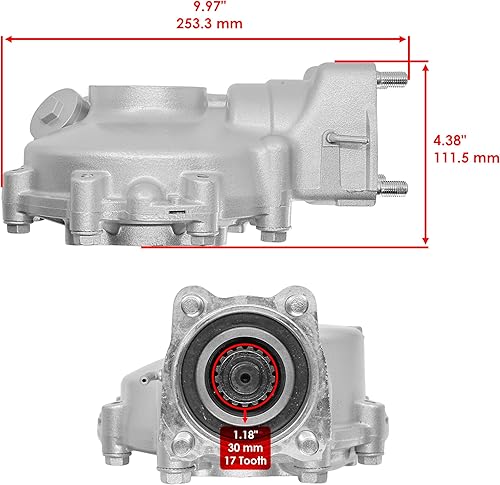 Miniatura 3 de Caltric Diferencial trasero completo compatible con Honda Trx300 Fourtrax 300 2X4 1988-1995