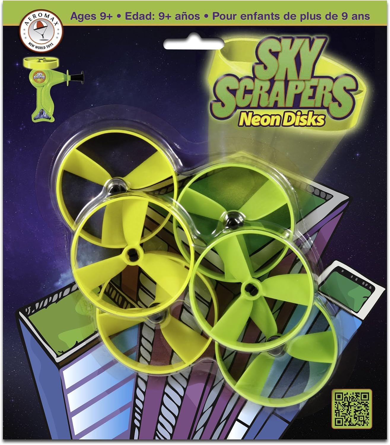 Aeromax Sky Scrapers Flying Disks Refill Pack