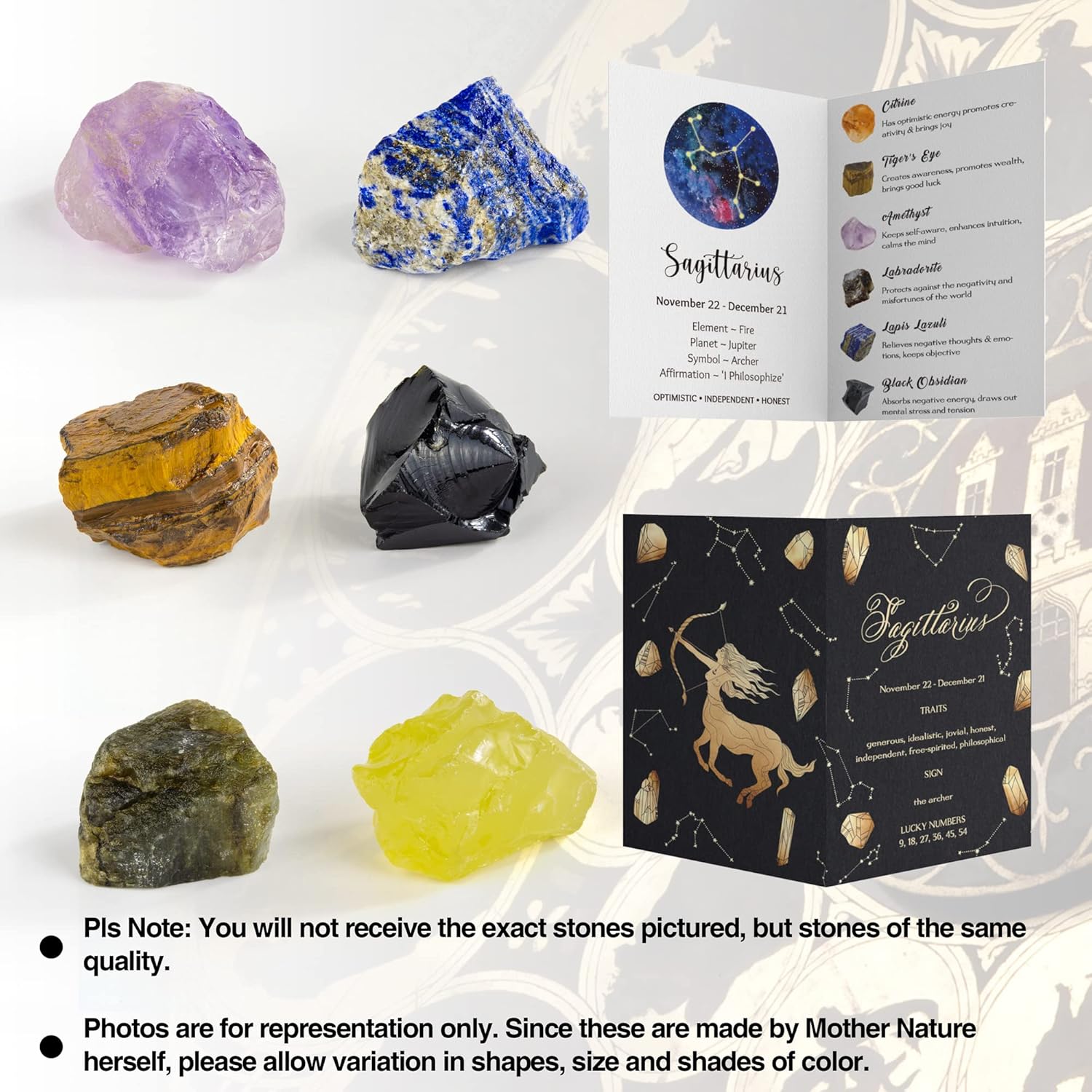 Zodiac Crystal Candle Birthday Gift for Women