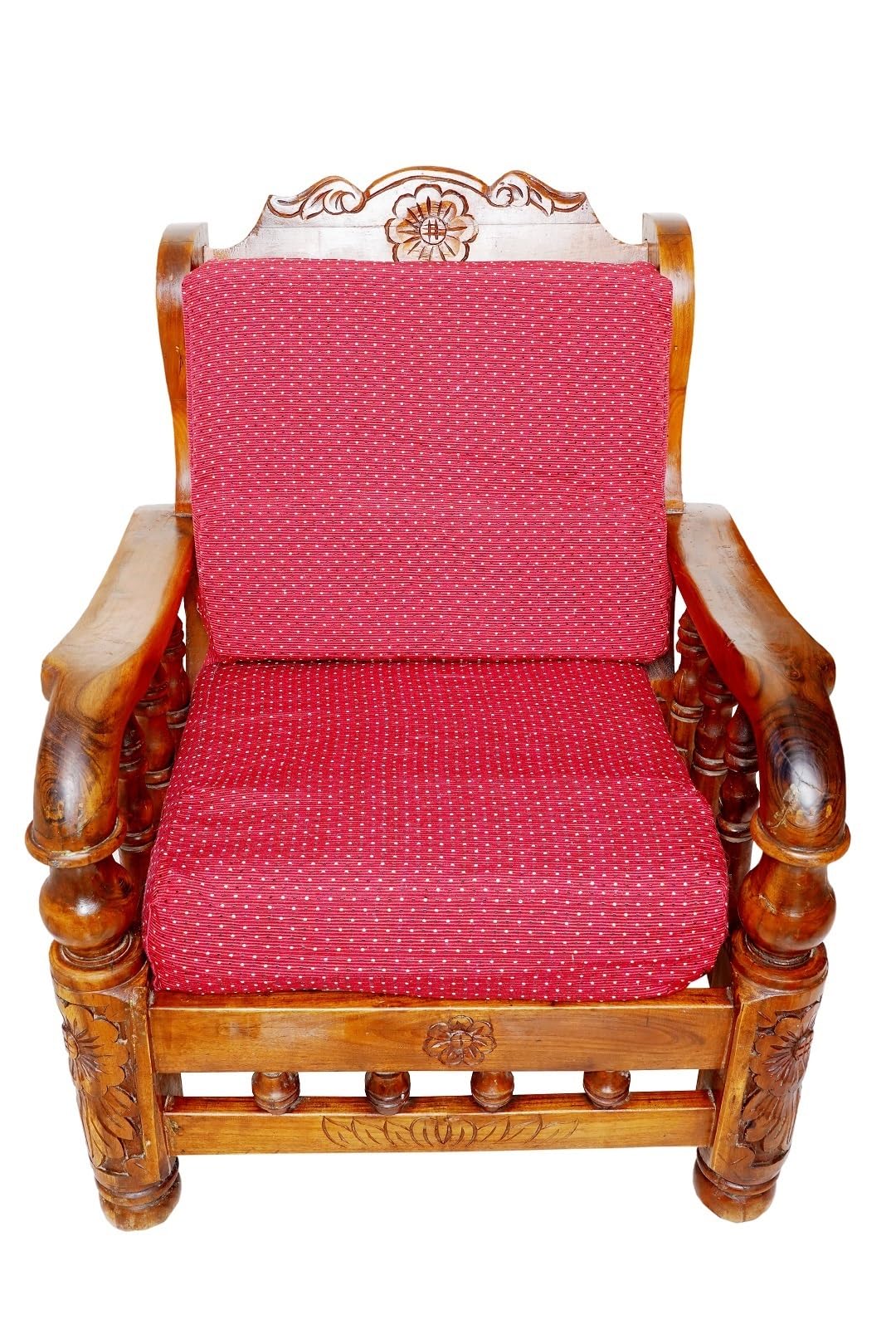 SREE LAKSHMI GARMENTS - Sofa Zip Cover 3 Seater and 2 Seater Wooden 10 Pcs Set