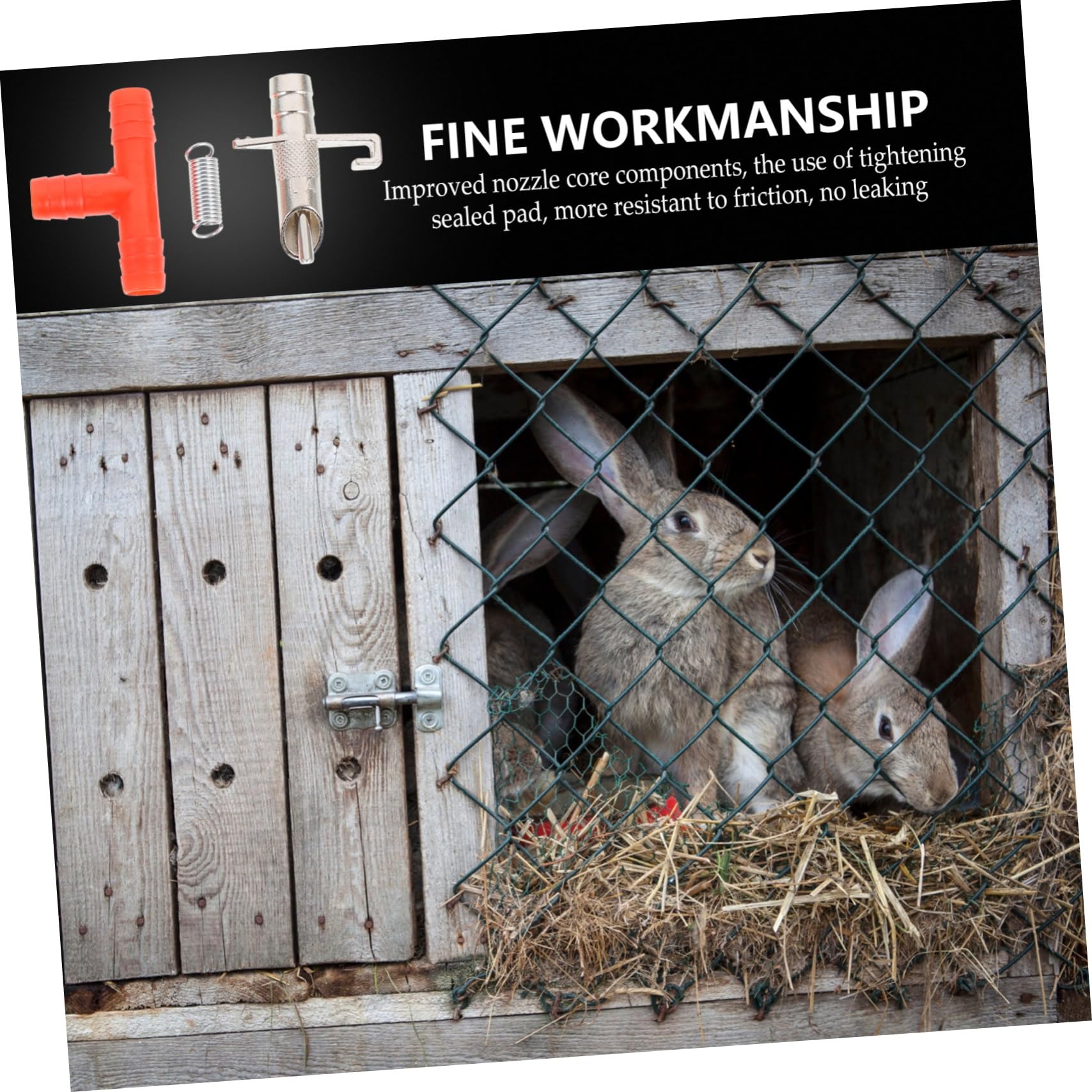 Bebedero Automático para Animales Pequeños, 30 Juegos de Acero Inoxidable