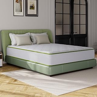 IFLUOUS 12 in. Medium Hybrid Gel Memory Foam Mattress in a Box with CertiPUR-US, SGS and Oeko-TEX Twin