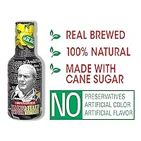 Vista 3 de Arizona Tea - bebidas de cóctel Hecho con azúcar real Caja a granel, 500 ml de té embotellado.