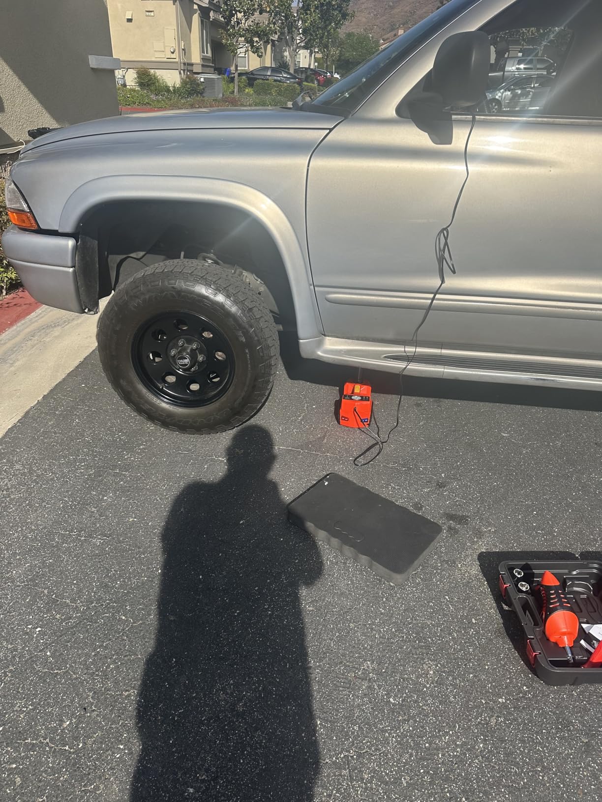 Electric Car Jack Kit 5 Ton 12V Hydraulic, Impact Wrench Lift Range 5.9-17.7in, Fits Sedan SUV MPV Truck, 350 N·m Torque, 35L/min Pump, 150 PSI Gauge, Floor Jack photo review