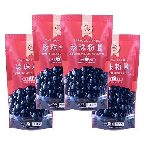 WuFuYuan Tapioca Pearl - Sabor de azúcar negro