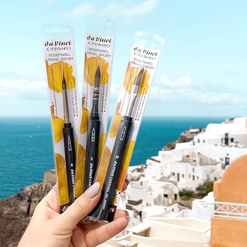 Miniatura 7 de da Vinci Brushes - 1597TP-10 Casaneo Artist Brush 10, negro
