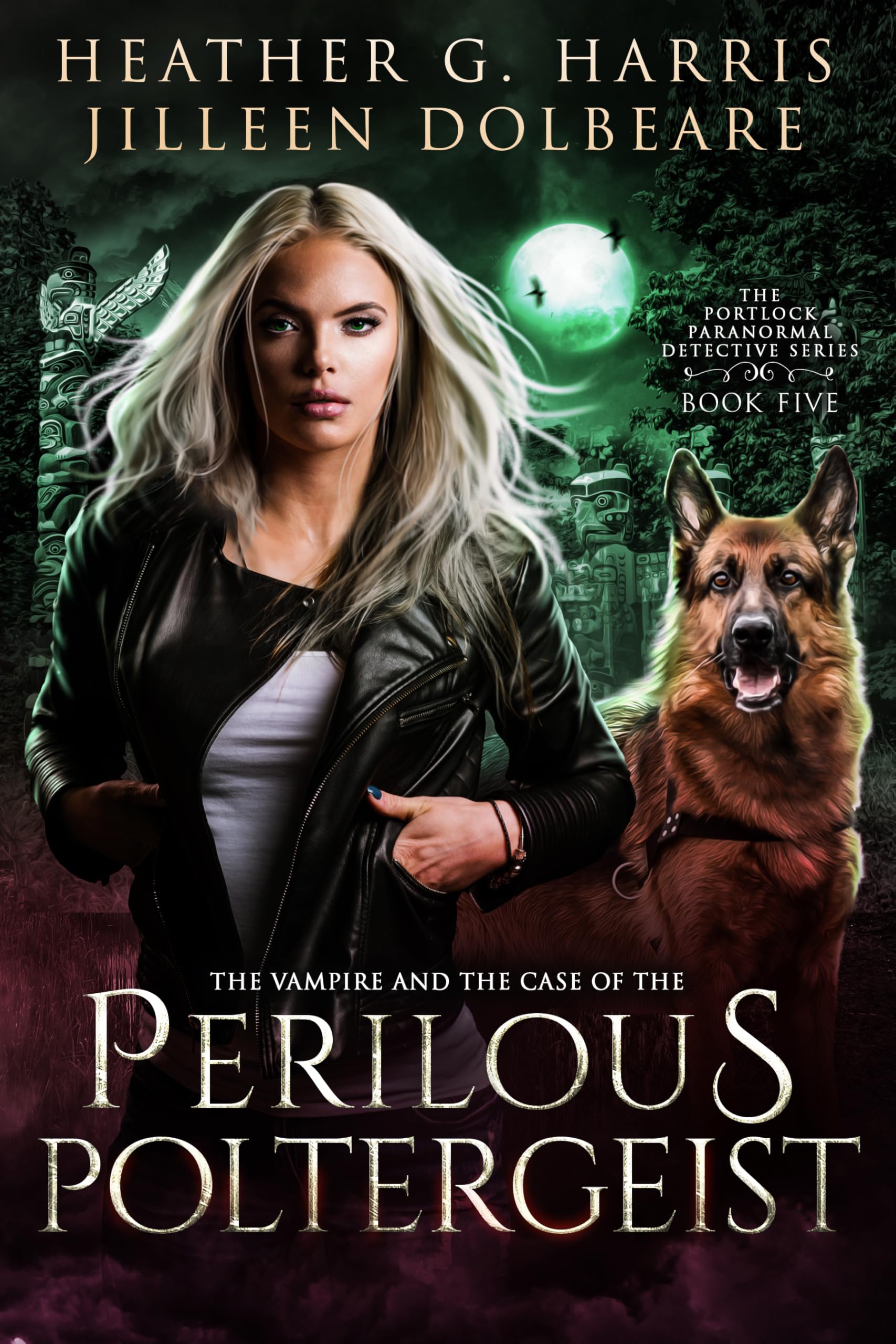 Cover of The Vampire and the Case of the Perilous Poltergeist