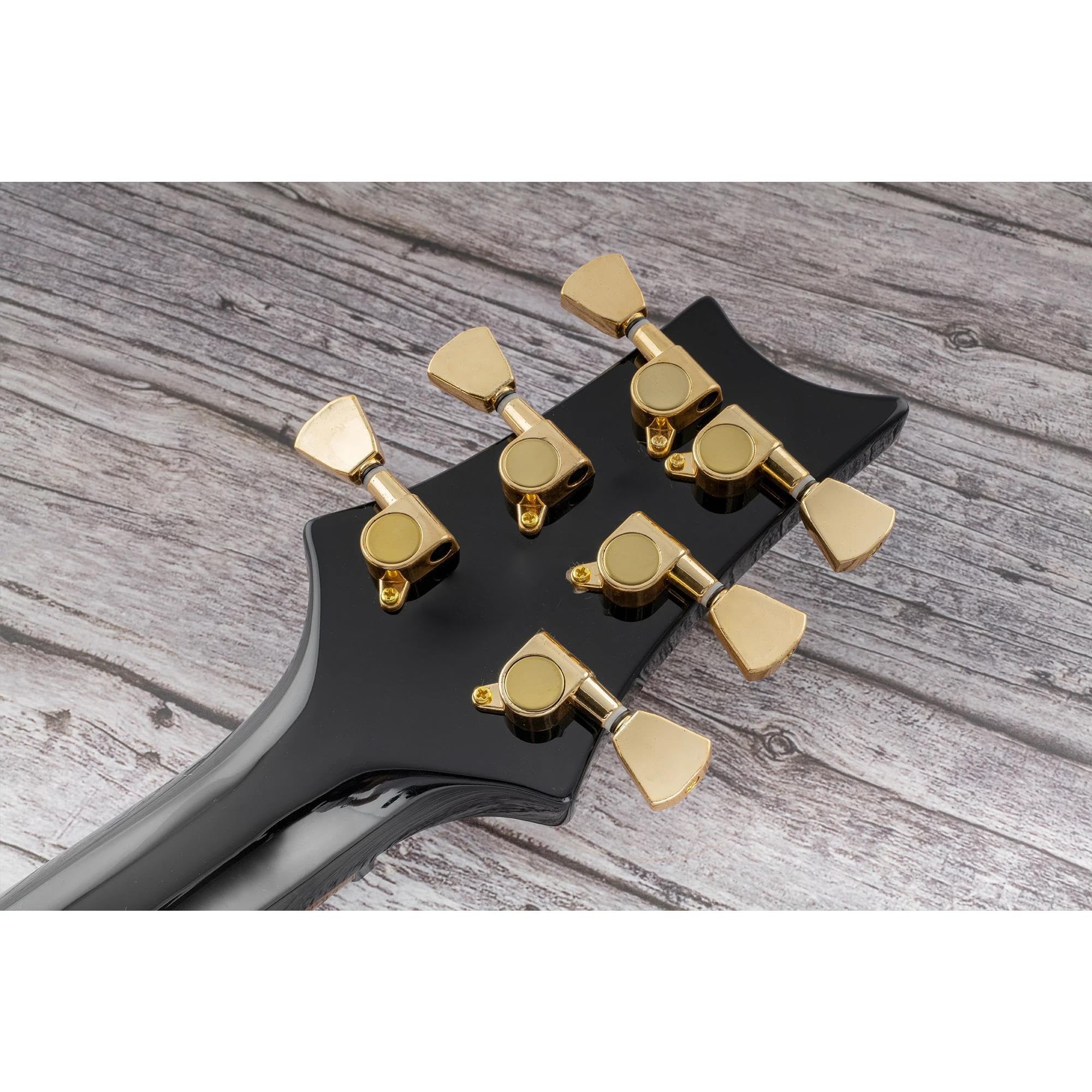 Estándar Guitarra Clavijas De Afinación Clavijas De Máquina Completamente Selladas Con Relación 15:1 Clavijas Afinación Teclas Para Guitarra Eléctrica Acústica(Type5)