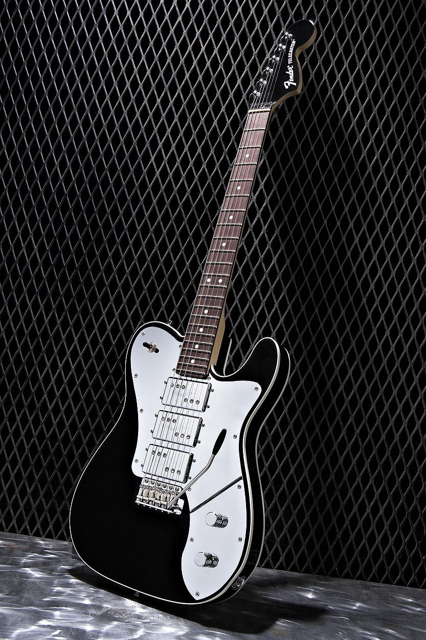 Fender J5 Triple Tele Deluxe, Pau-rosa - Preto | Amazon.com.br