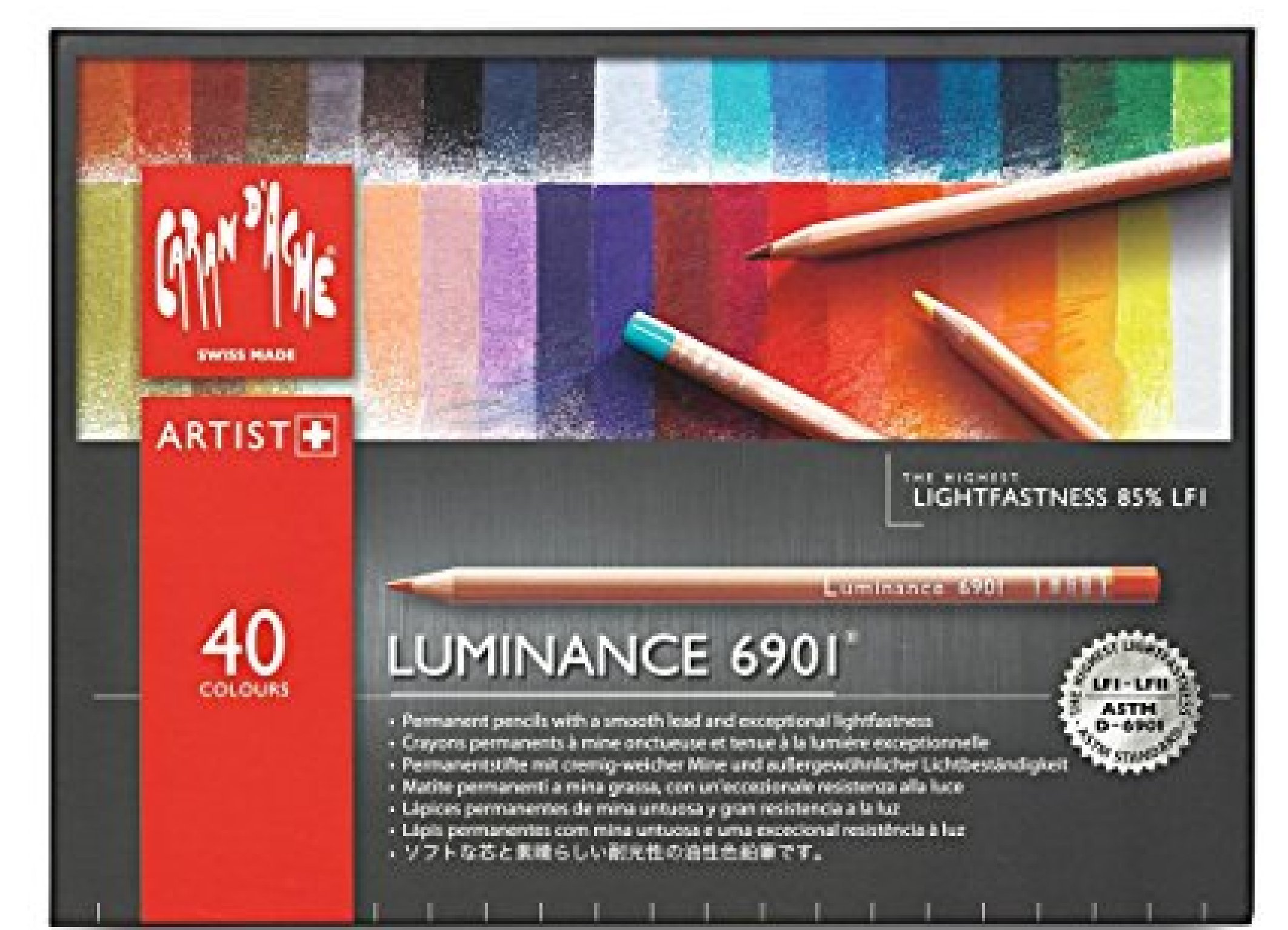 Amazon | CREATIVE ART MATERIALS Caran D'ache Luminance Colored