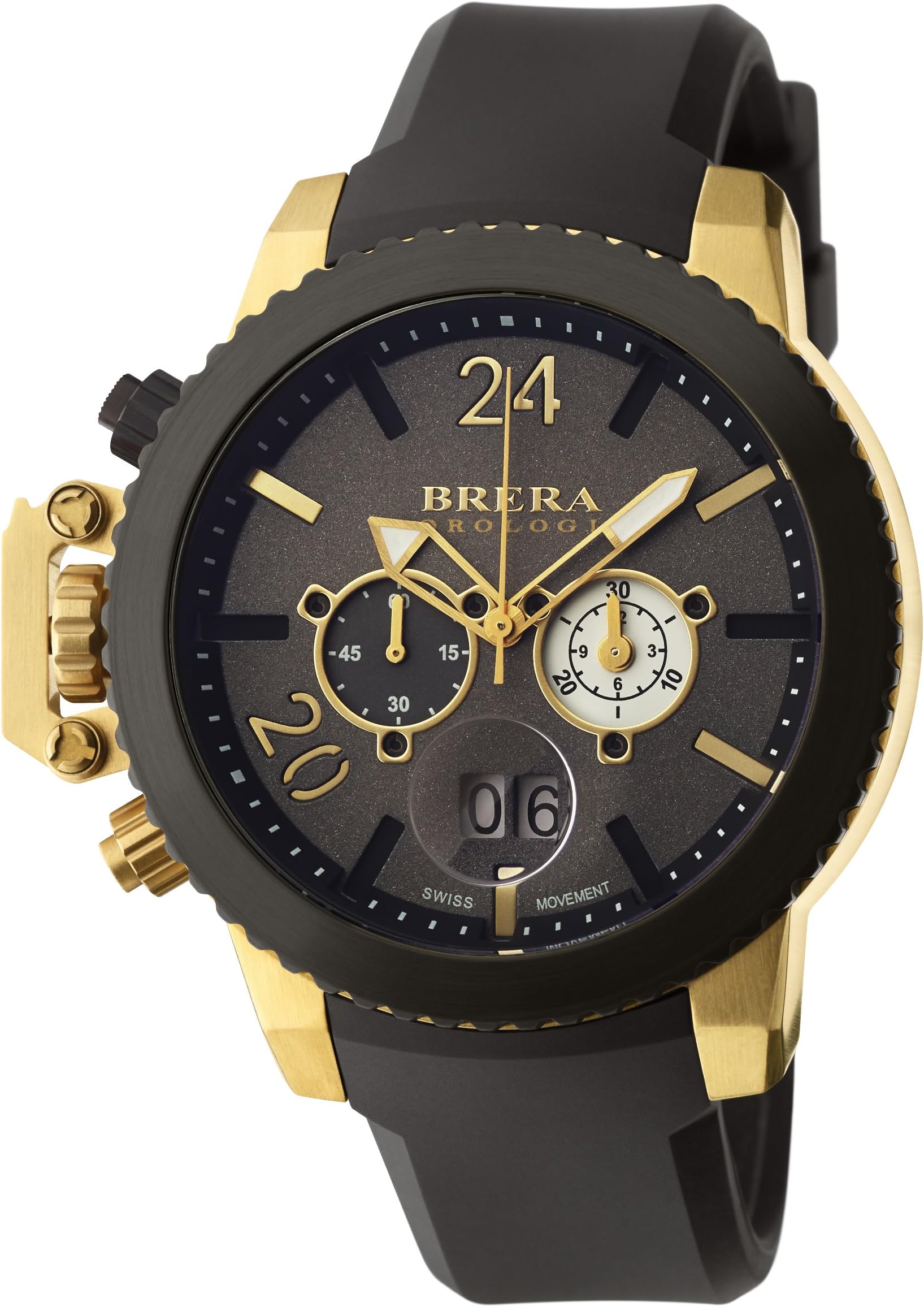 Militare in Yellow Gold IP and Black