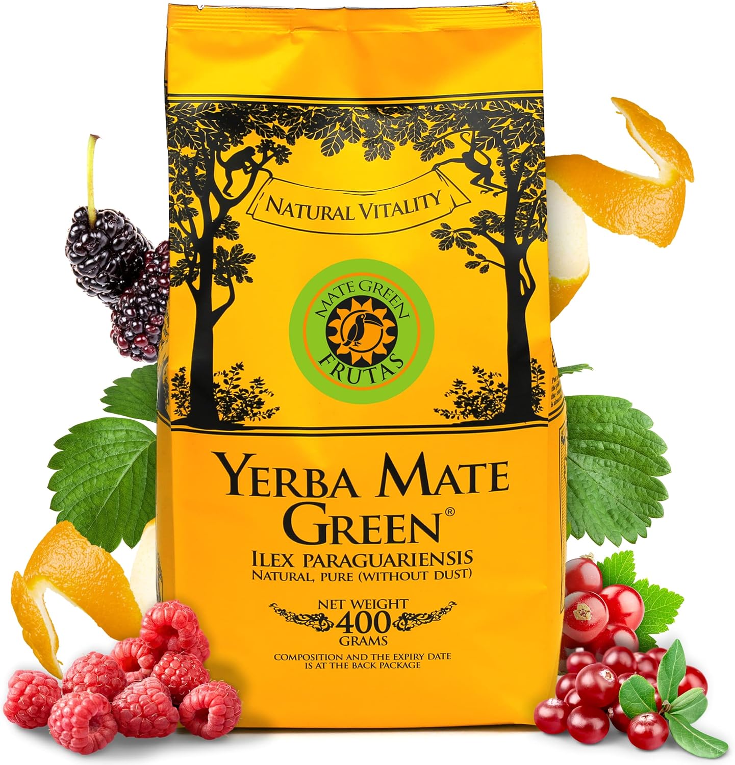 Yerba Mate Green ‘Frutas’ Flavoured Mate Tea (400g)