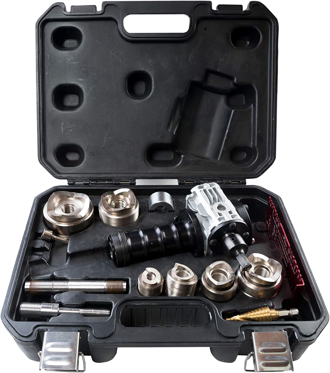 Southwire MPXD-SD Max Punch XD Knockout w/Stainless Steel Rated Dies-1/2-2" Set, Black