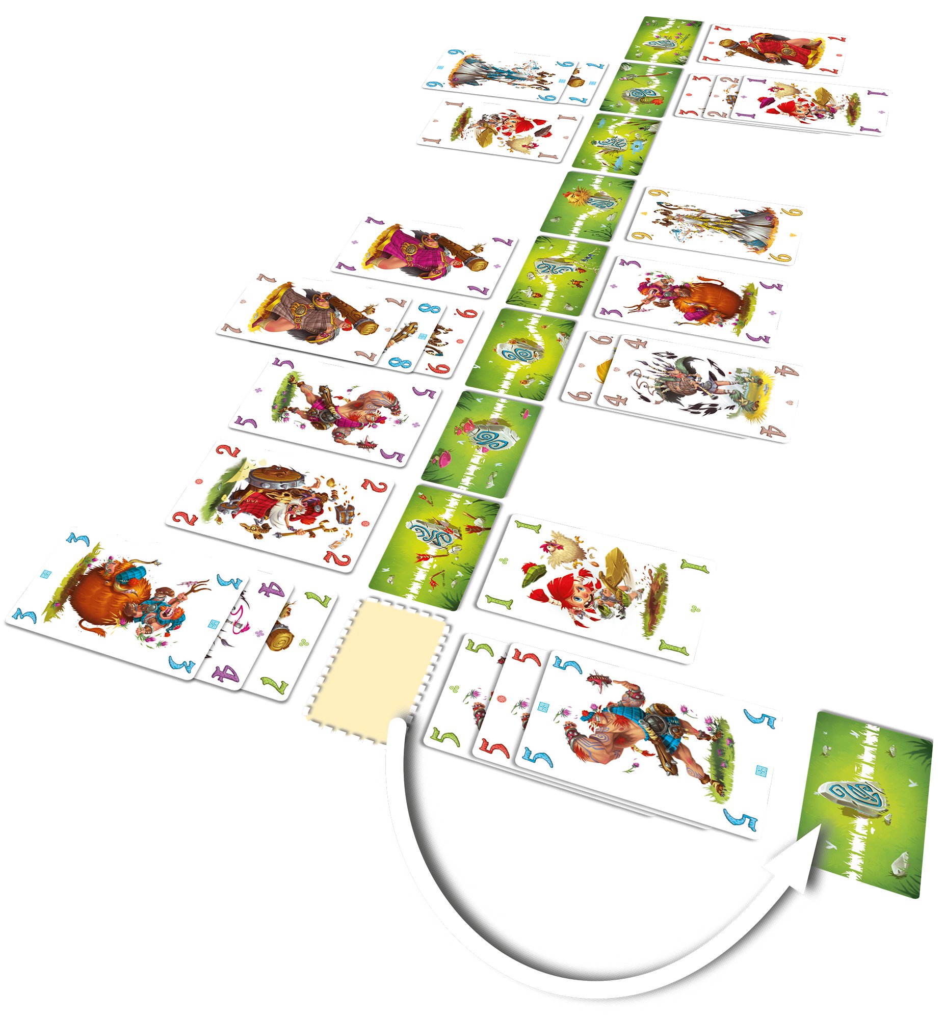 IELLO - 51302 - Shotten Totten 8 years to 99 years (French version), Multicolored, 10 cm x 4 cm x 15 cm - Image 2
