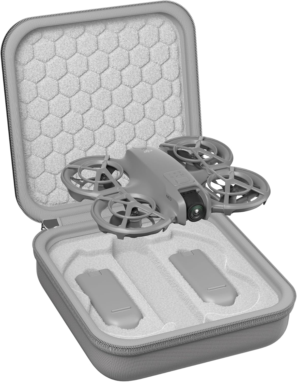 ProCase Carrying Case for Neo 2 Drone and Batteries -Grey
